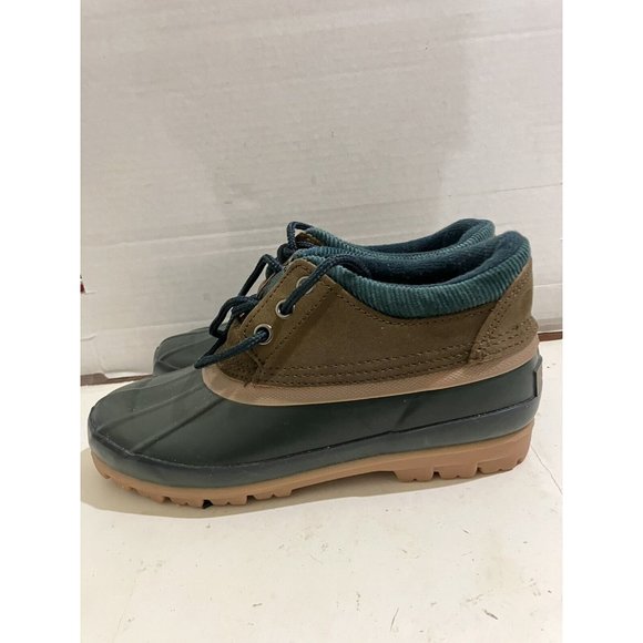 Woodstock Thermolite “Rene” Women's Size 8M green brown Rain Duck Boot Shoes - Picture 3 of 8